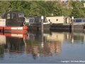 Diglis Basin reflections by Sheila Billingham