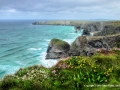 North Cornish Coast towards Bedruthan Steps by Mike Childs