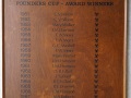 Founders Cup Honours 1951 - 1970