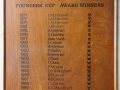 Founders Cup Honours 1971 - 1993