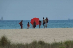 On-the-beach-in-Sitges